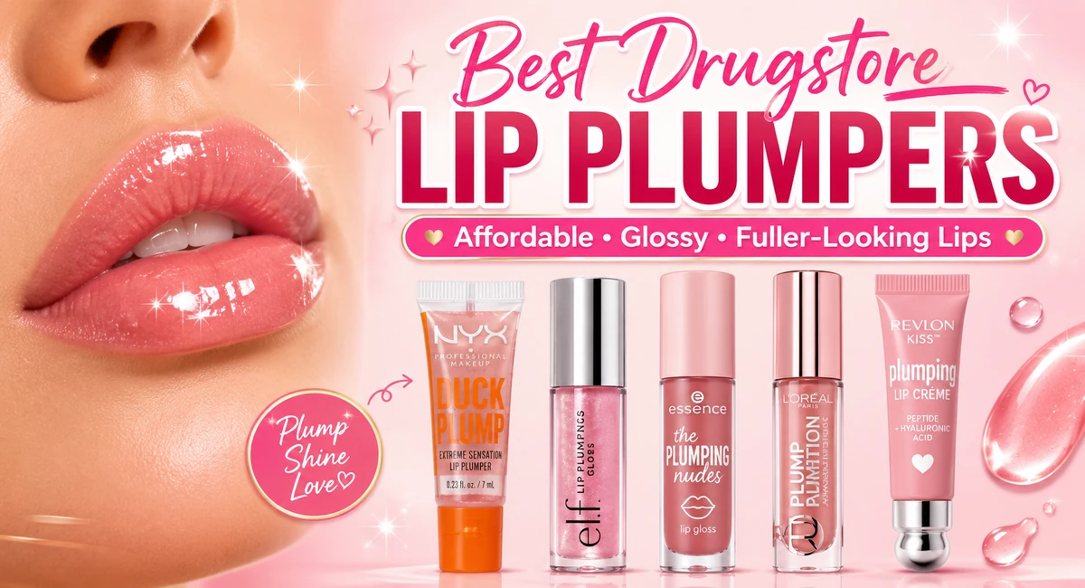 Best drugstore lip plumper for fuller, hydrated, and glossy lips