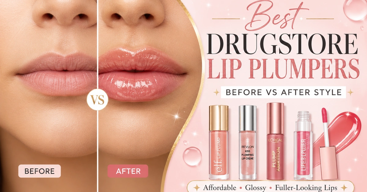 Best drugstore lip plumper for a natural, fuller lip look