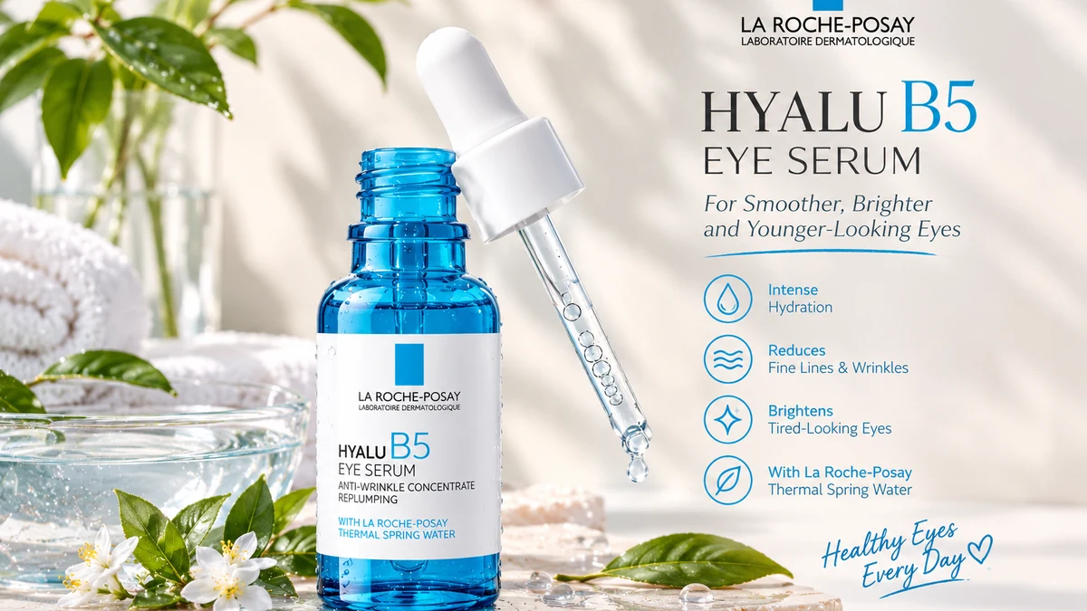 La Roche Posay Hyalu B5 Serum review for hydrated, plump, and glowing skin